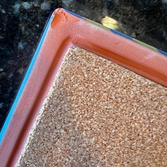 MACKENZIE CHILDS Myrtle Hand Painted Ceramic Trivet Vintage Retired - Picture 5 of 7